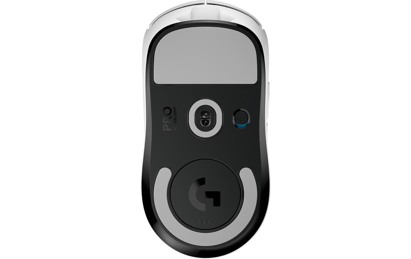 Gaming-Maus Pro X Superlight WeissExtrem leichte Gaming-Maus mit leistungsvoller Performance