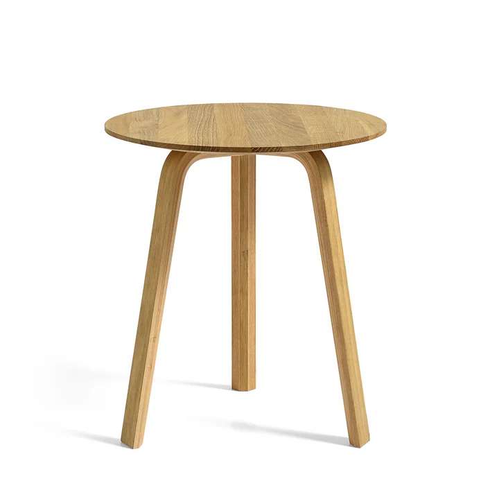 HAY - Bella Beistelltisch Ø 45 cm / H 49 cm, Eiche geölt