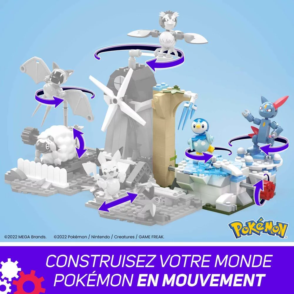MEGA POKEMON - TIPLOUF ET FARFURET