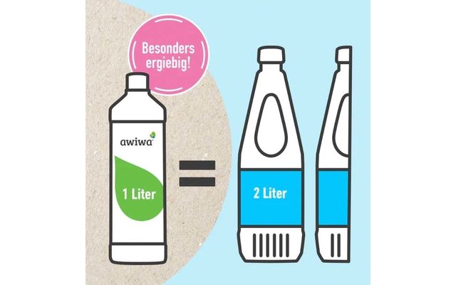Awiwa WC Mobil Toilettenzusatz mikrobiologisch 1 Liter