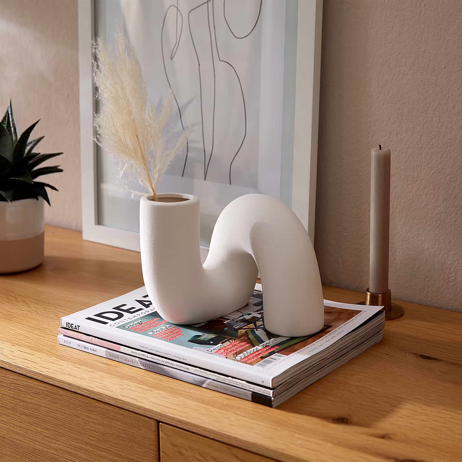 PIPE Vase 2er-Set