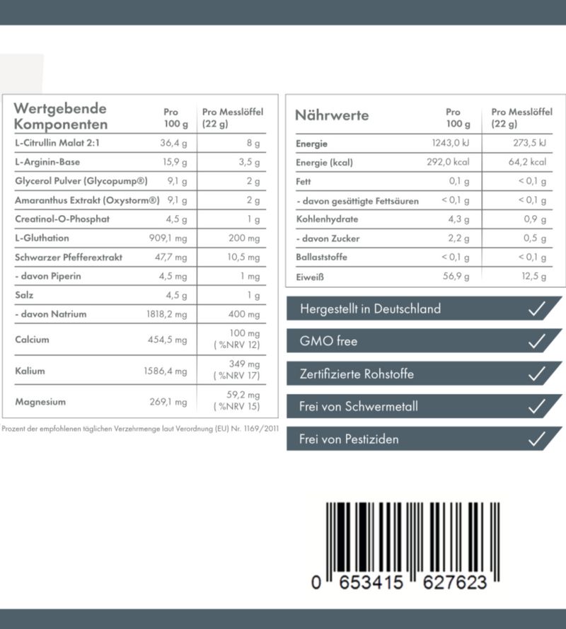 ZNT Nutrition Zyklon Pump Booster