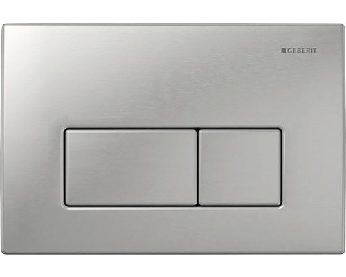 GEBERIT Kappa 50 bedieningsplaat, chroom mat plaat / chroom mat knop 115.260.46.1