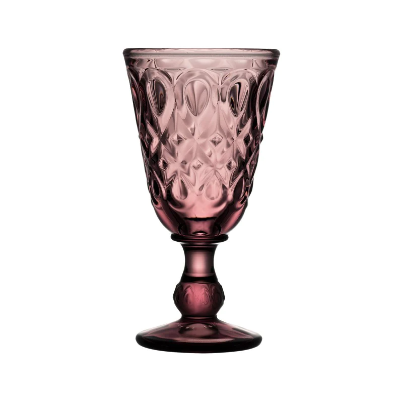 Lot de 6 verres à vin, LYONNAIS La Rochère