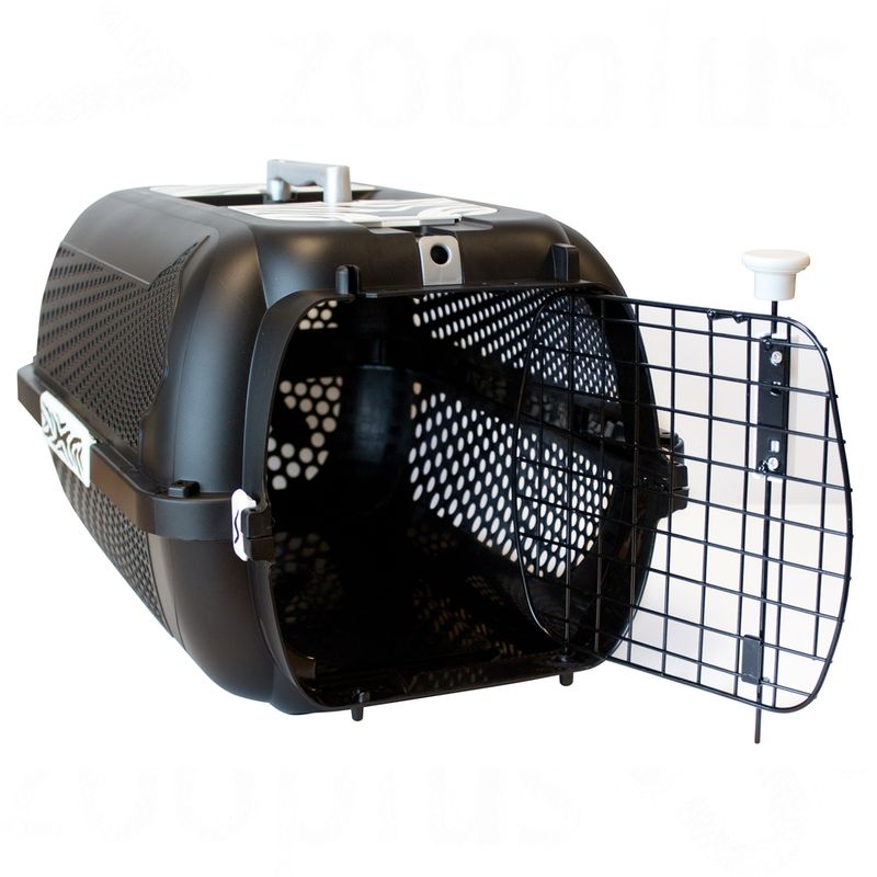 Cage de transport Catit White Tiger Voyageur, noir à prix discount sur bitiba.fr