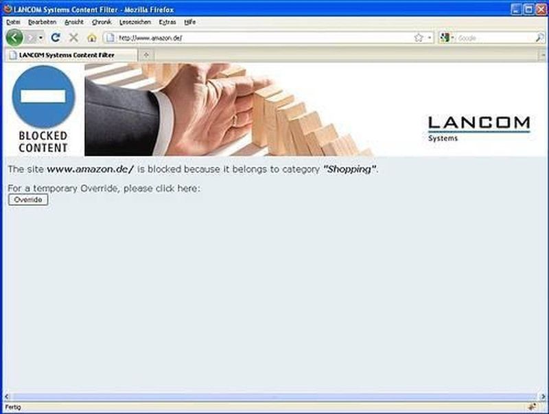 Lancom Systems - Inhoudsfilter - Beveiliging - Internetgebruik op Werkplek