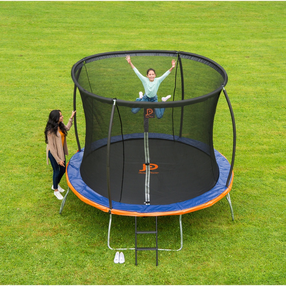 Jump Power 10-Fuß-Trampolin und Sicherheitsnetz