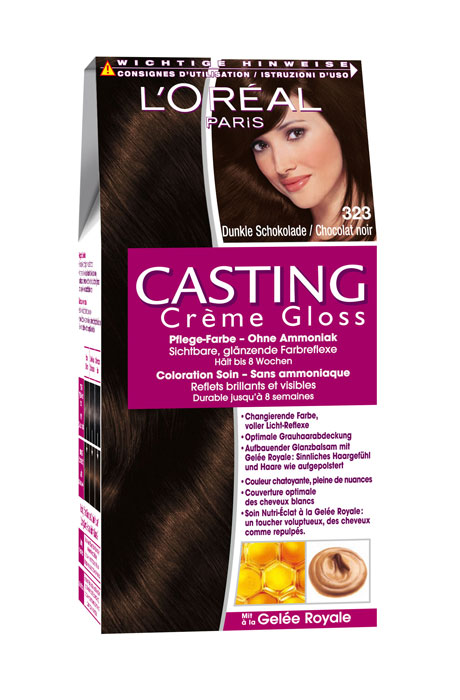 CASTING Creme Gloss 323 dunkle schokolade 1 Stk