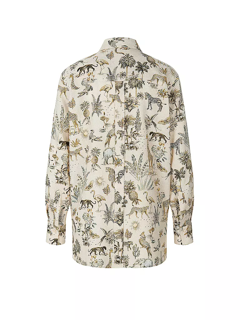 RIANI Leinenbluse creme