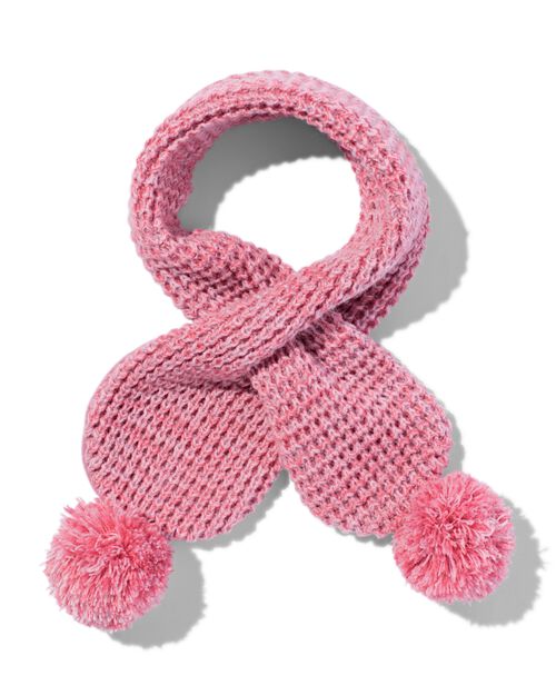 écharpe bébé pompons