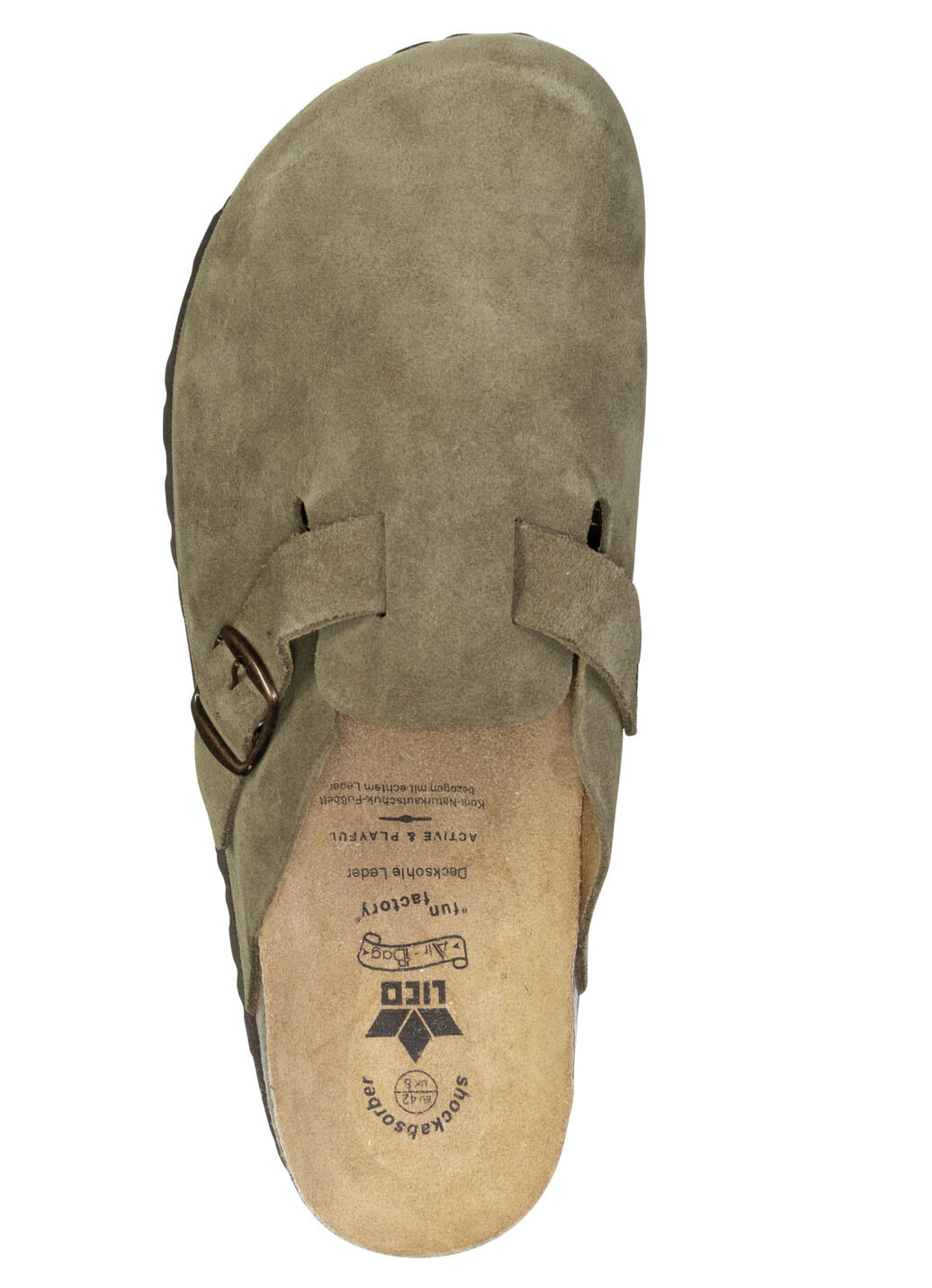 Klassische Herren-Clogs, mit verstellbarer Spange