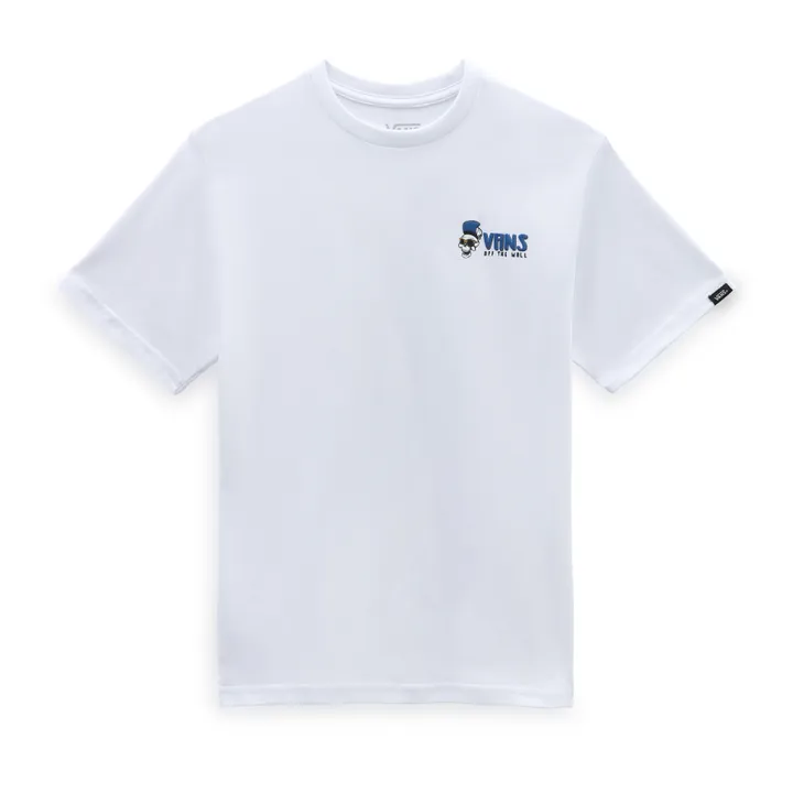Vans T-shirt Skull Sice | Blanc