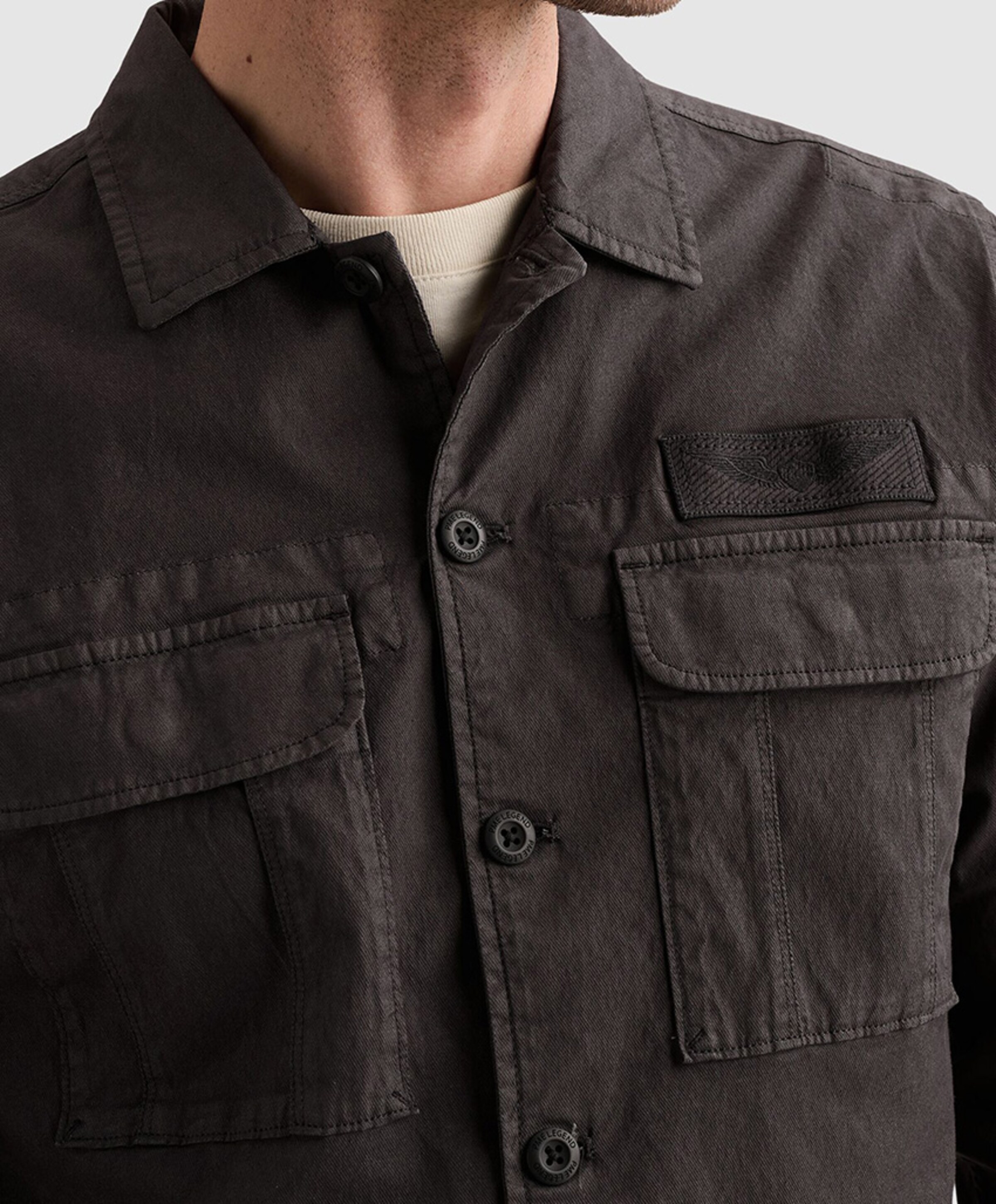 PME Legend Heren overshirt zwart