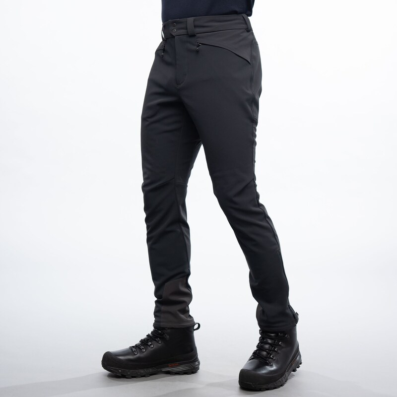 Istjern Warm Flex Pant Herre Solid Charcoal