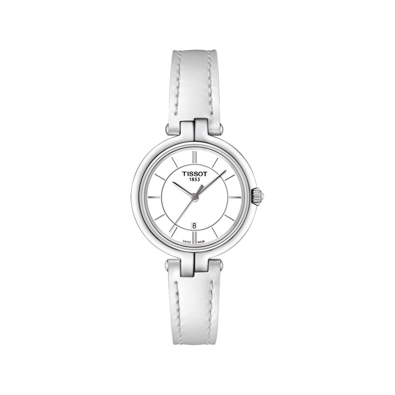 Montre Tissot femme acier bracelet cuir