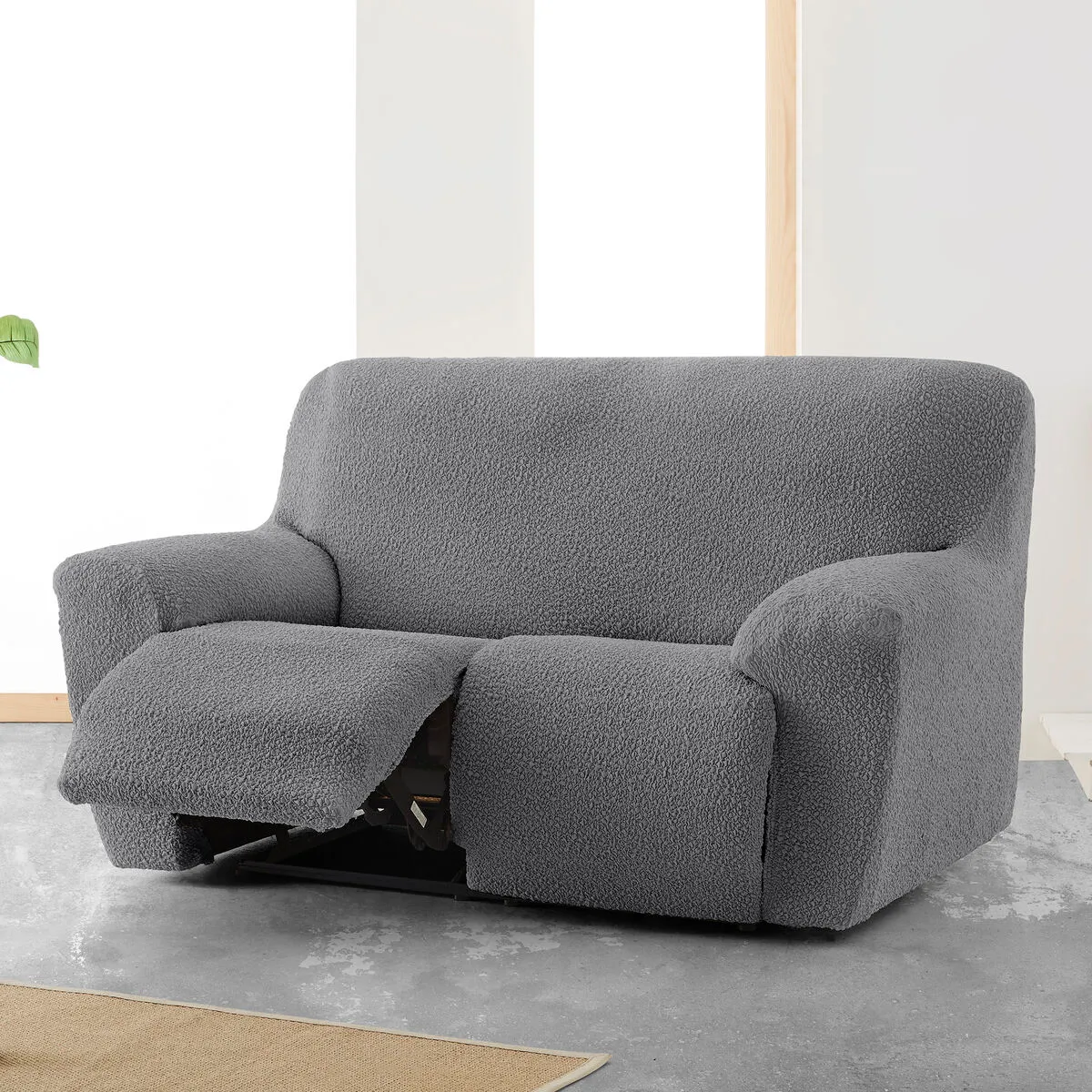 Eysa ROC Housse de canapé - Gris foncé - 70 x 120 x 260 cm