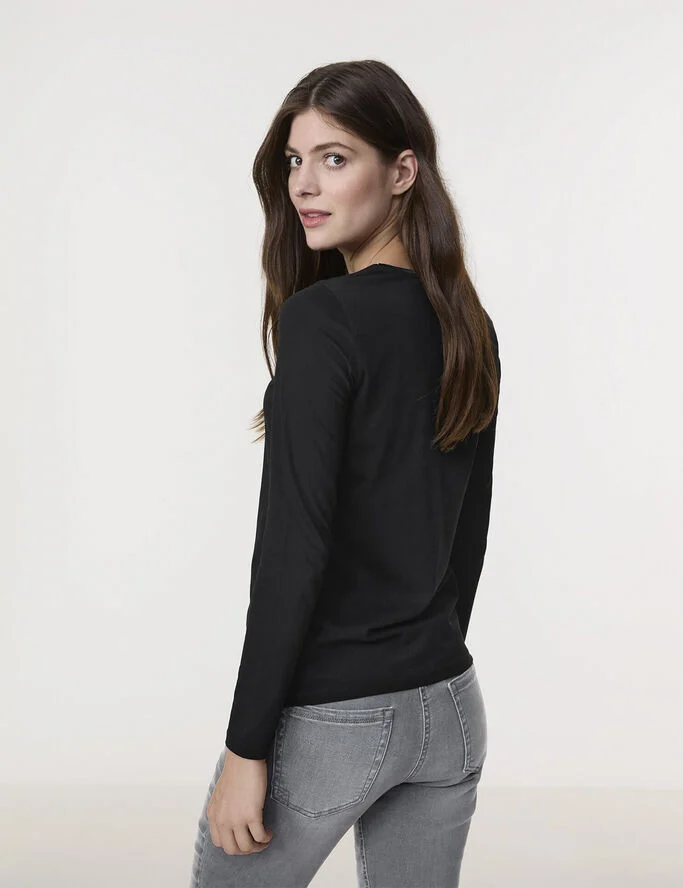 Gerry Weber T-SHIRT 1/2 SLEEVE Black