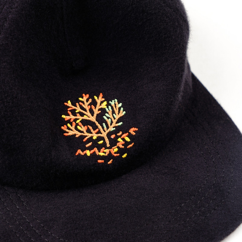 Casquette snapback arbre - Noire