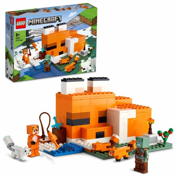 Le refuge Renard LEGO Minecraft 21178