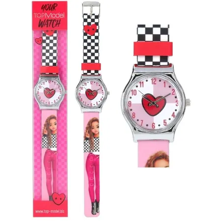 Depesche TOPModel Silikon Armbanduhr, 1 Stück, 6-fach sortiert
