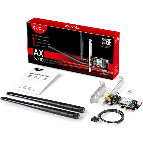 Cudy PCI-E WE3000 Wi-Fi 6 adapter