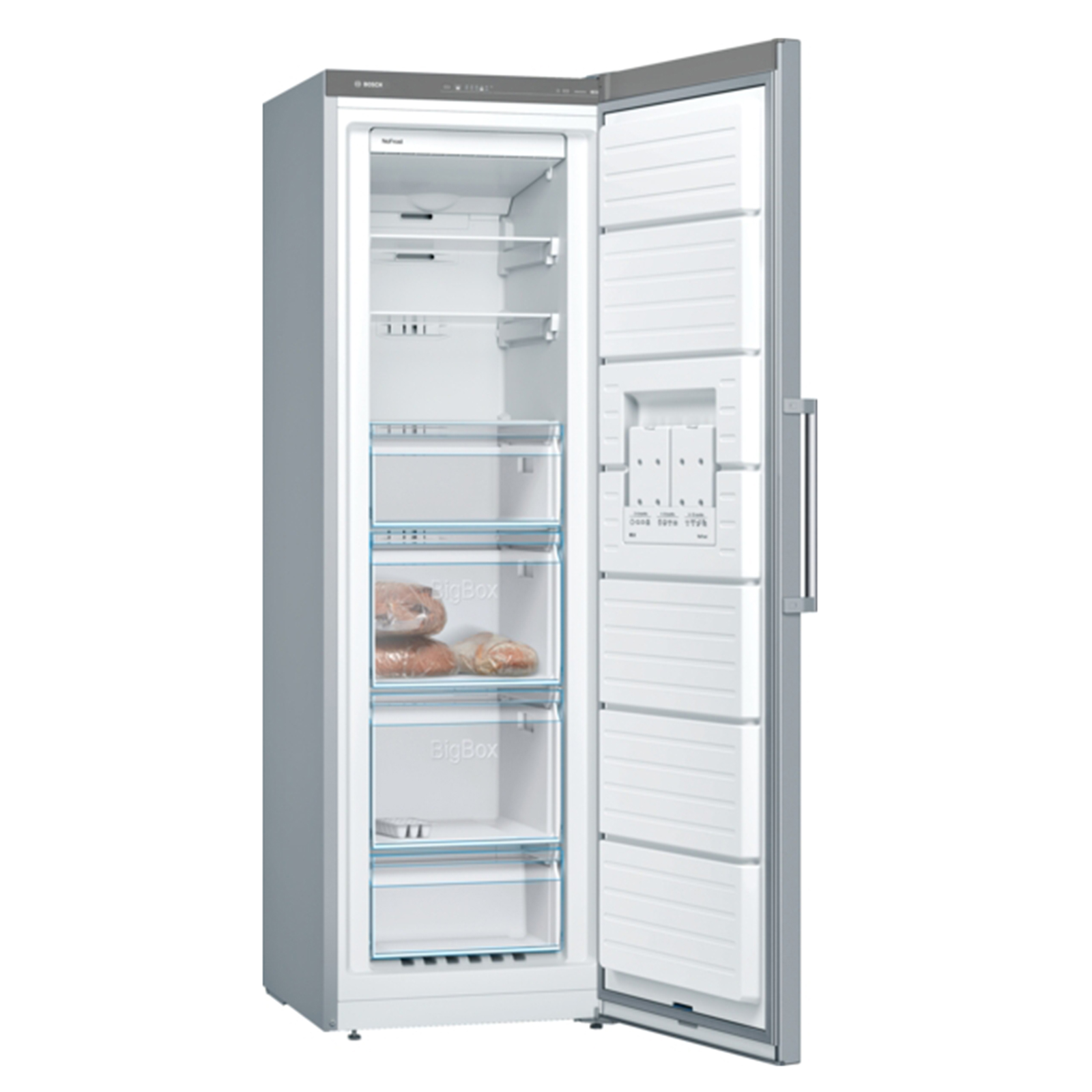 BOSCH Gefrierschrank GSN36VLEP - Edelstahl - E