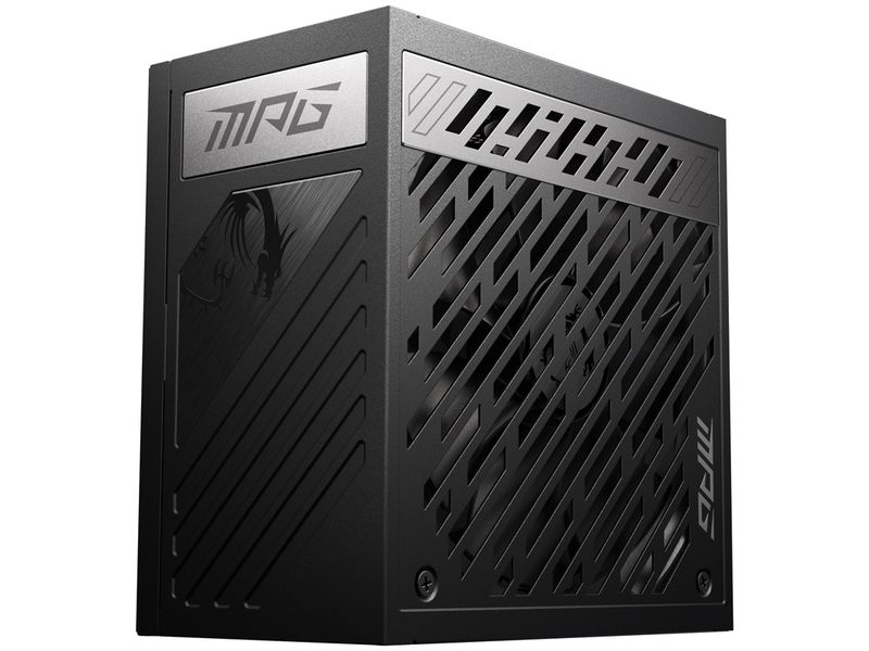 MSI Netzteil MPG A1000G PCIE5 1000 W Effizientes und widerstandsfähiges Netzteil