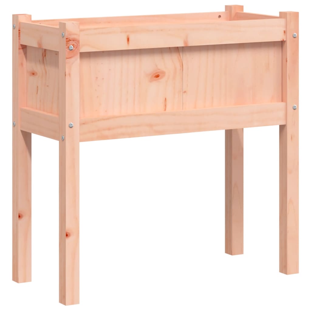 Jardinières avec pieds 70x31x70 cm bois massif douglas