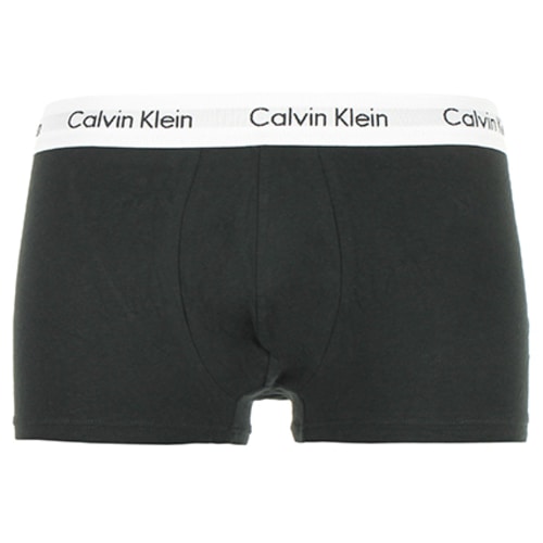 Lot de 3 Boxers Coton Stretch Noir Blanc