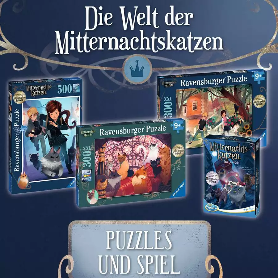 Thinkfun Mitternachtskatzen Das Logik-Spiel bunt