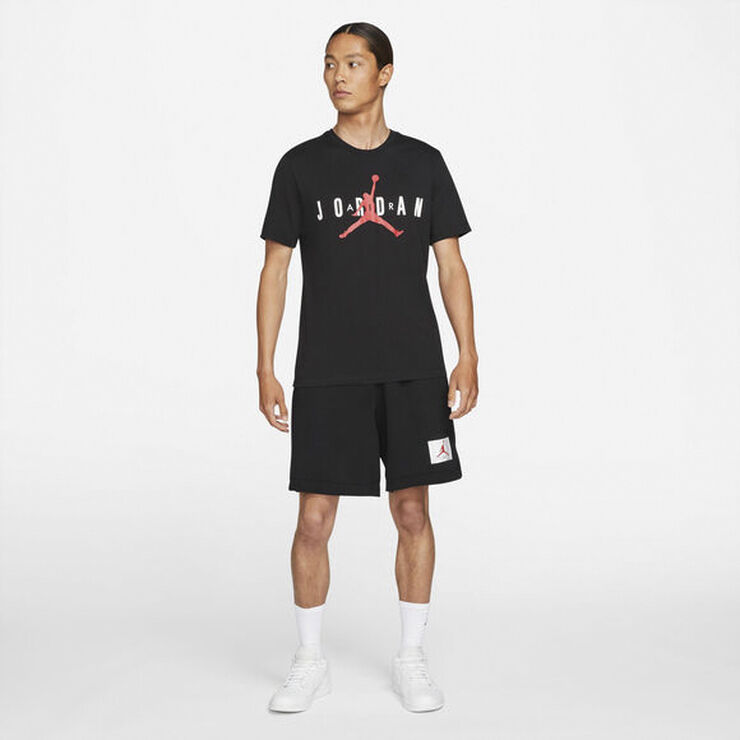Nike Jordan Air Wordmark T-shirt Sort