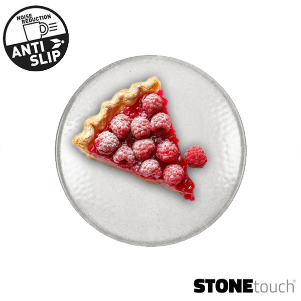 Assiette à dessert Mélamine 20cm Amade base anti-dérapante BRUNNER