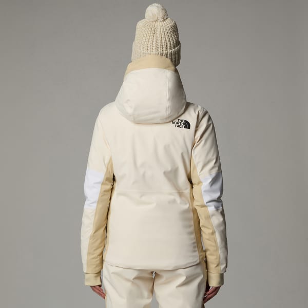 Veste de ski THE NORTH FACE W LENADO JKT WHITE DUNE/GRAVEL/KHAKI STONE