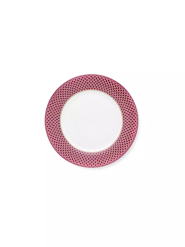 PIP STUDIO Speiseteller 26,5cm Flower Festival Dark Pink beere