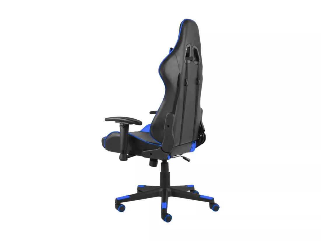 Chaise de jeu pivotante Bleu PVC