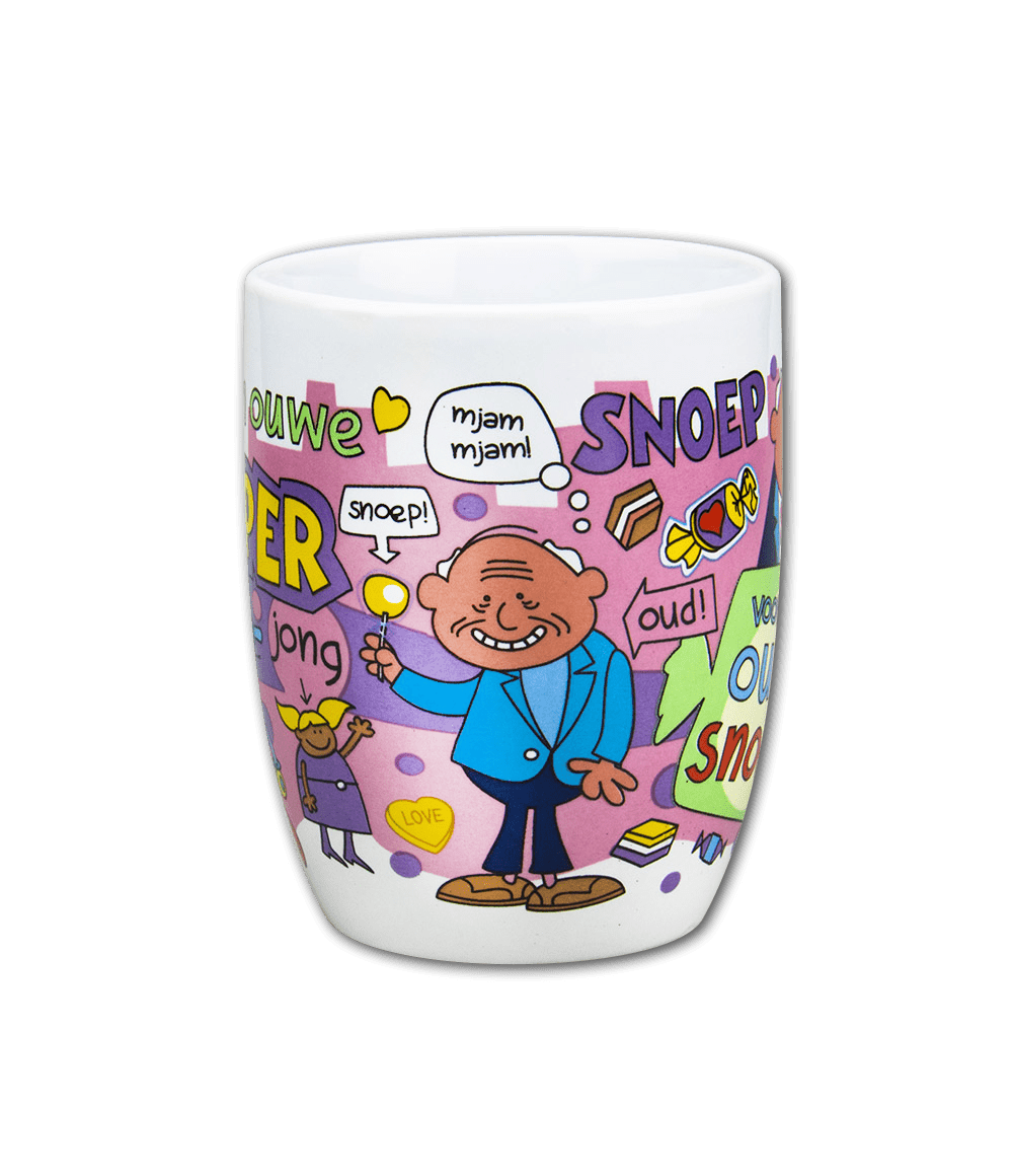 Mok Ouwe Snoeper 12cm