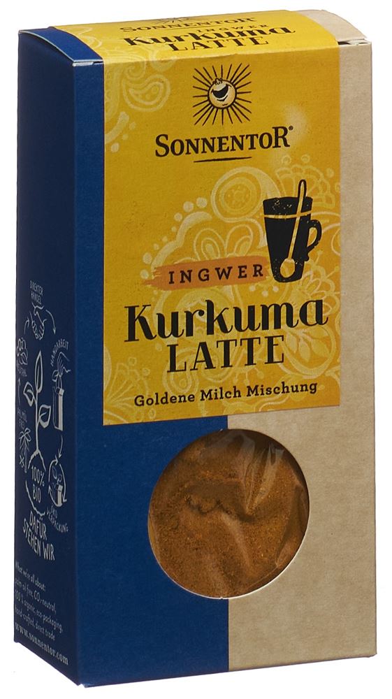 SONNENTOR Kurkuma-Latte Ingwer<br>60 g, Beutel, BIO