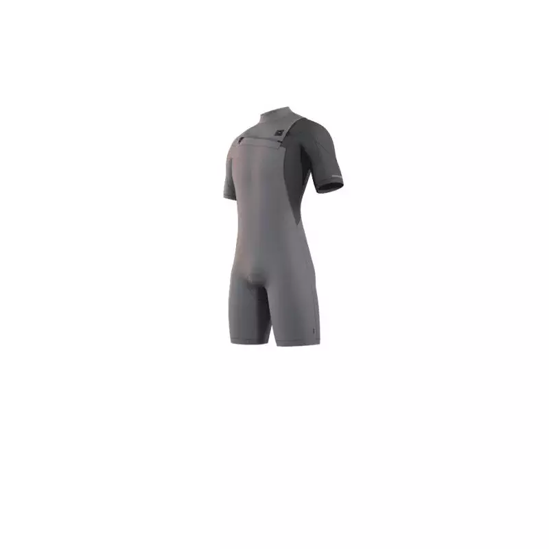 Combinaison shorty MYSTIC Marshall 3/2mm Frontzip Light Grey