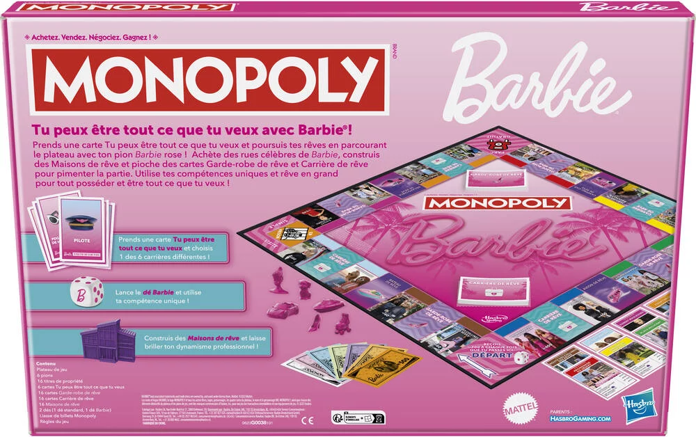 BARBIE - MONOPOLY