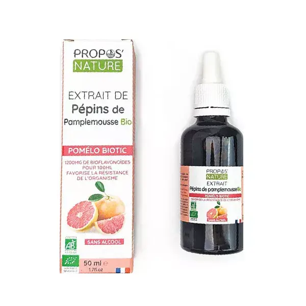 Propos'Nature - Pomelo Orgânico - Extrato de Semente de Toranja - EPP - 50ml