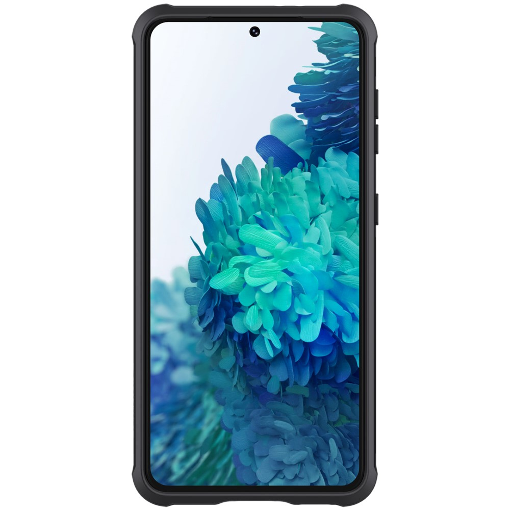 Samsung Galaxy S21 5G Schutz Hülle Cam-Slider Kameraschutz - Schwarz