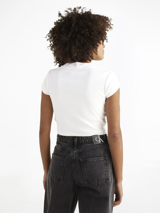 Calvin Klein CK RIB BABY TEE Yaf