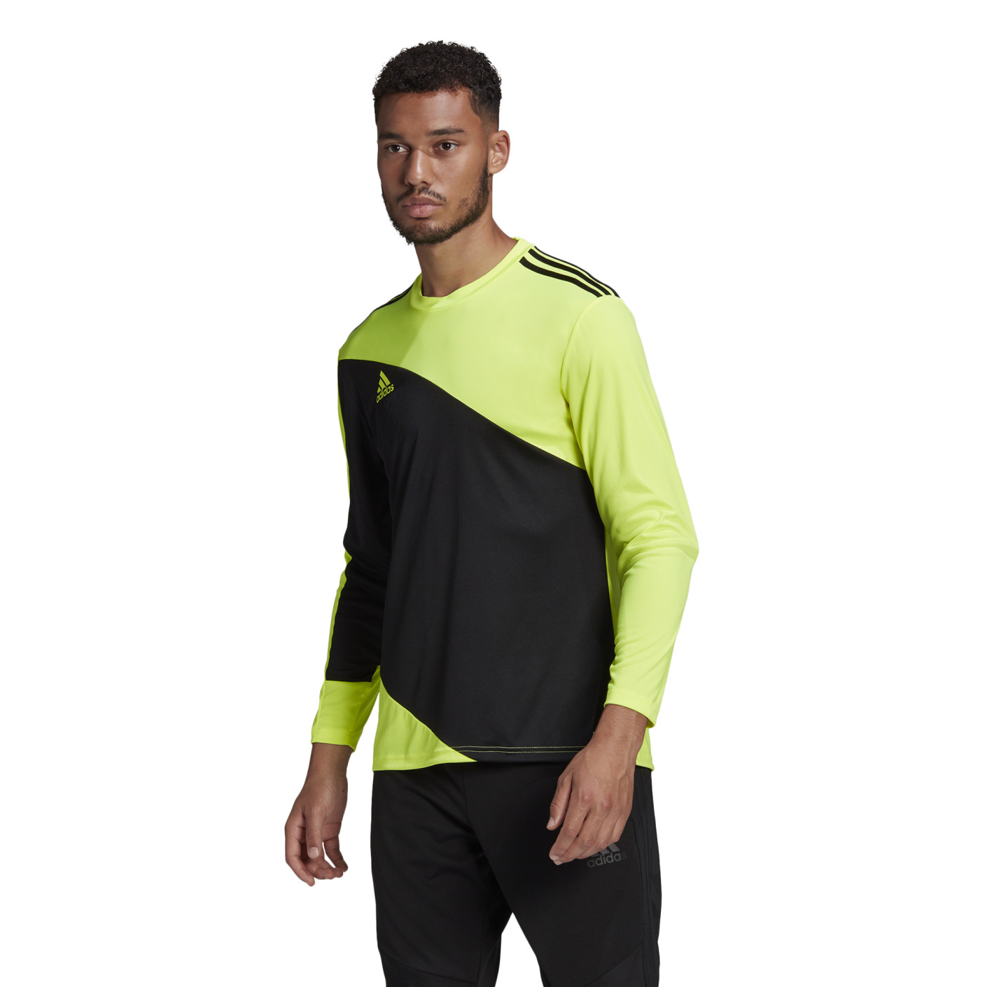 Adidas Squadra 21 Keepersshirt Lange Mouwen Groen Zwart