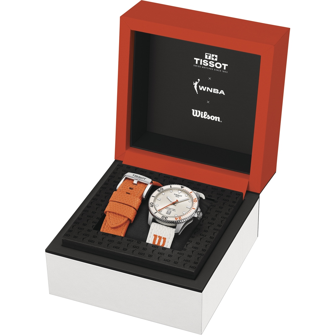 Tissot Seastar 1000 Wilson WNBA Special Edition