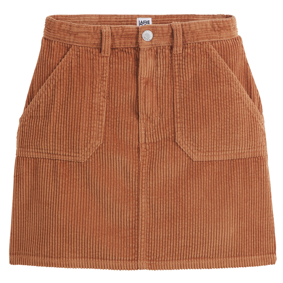 COLEÇÕES LA REDOUTE<br> Saia reta em veludo