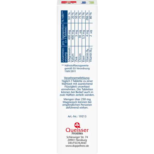 Magnesium 400 + Kalium Tabletten