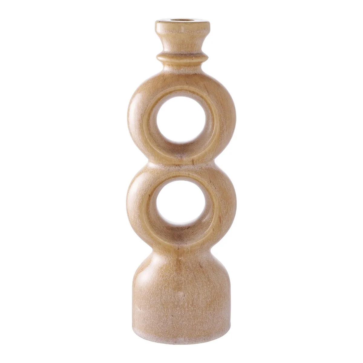 Bougeoir Epikasa Mary - Marron Céramique