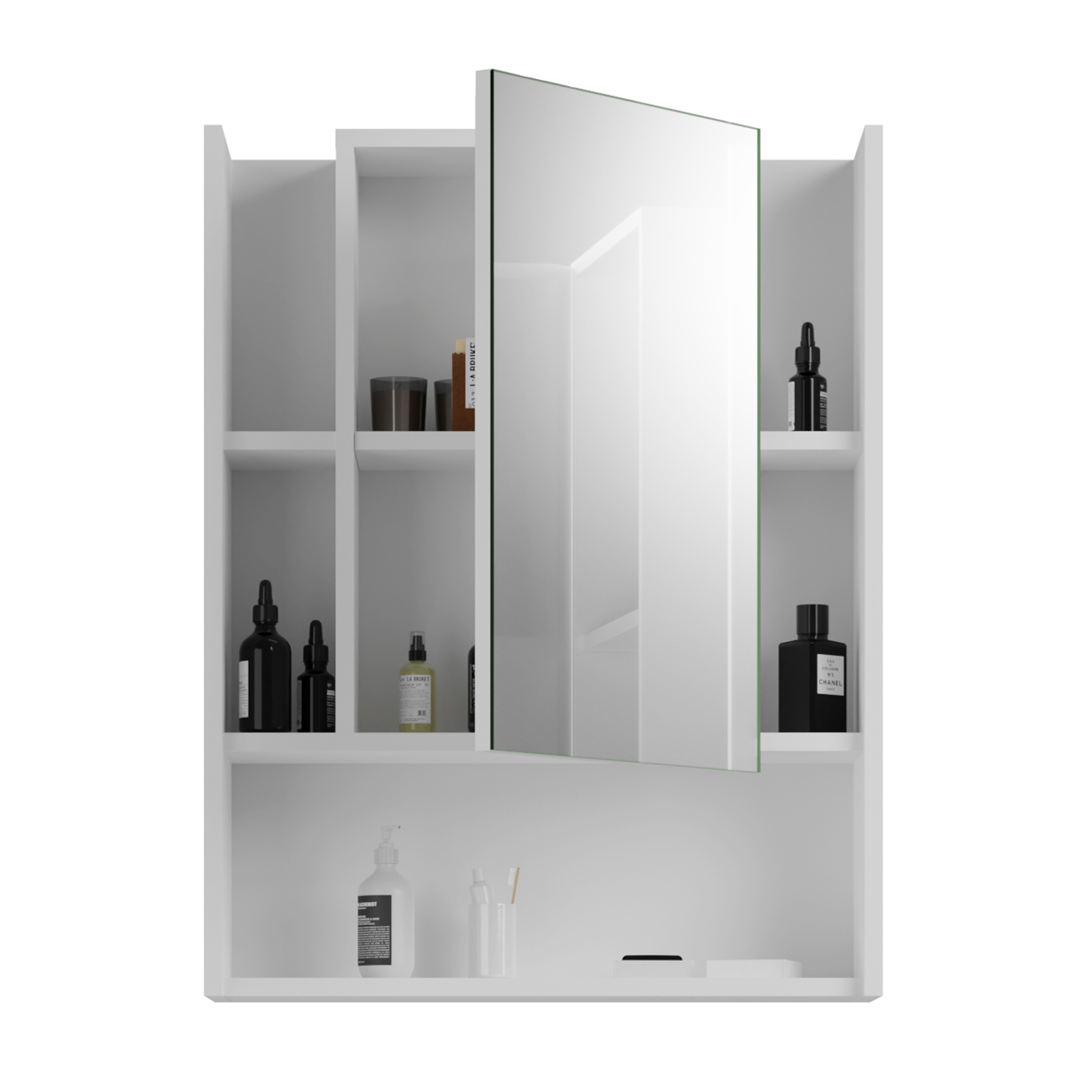 Spiegelschrank VENICE - weiß - 60 cm breit