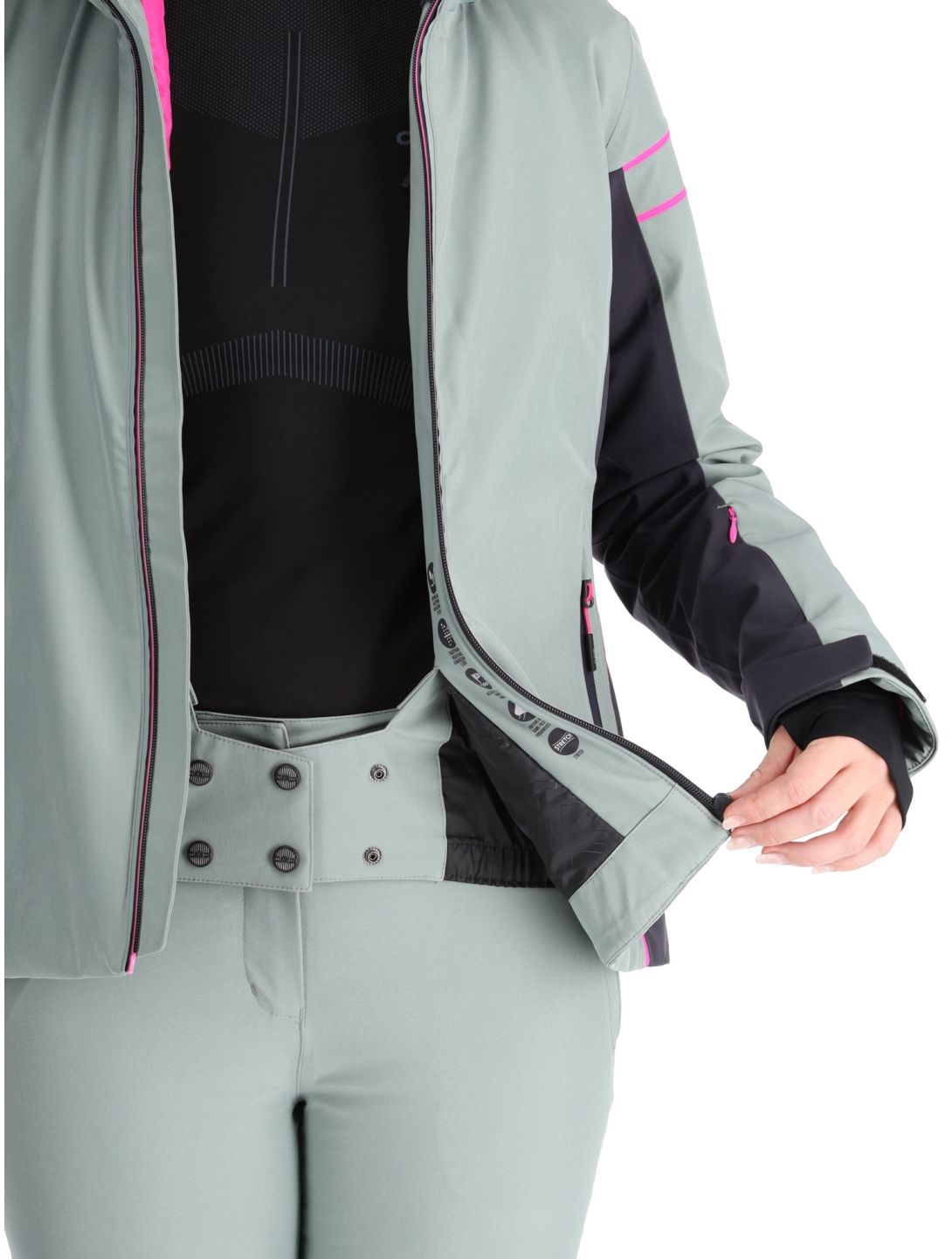 34W4516 ski-jas dames