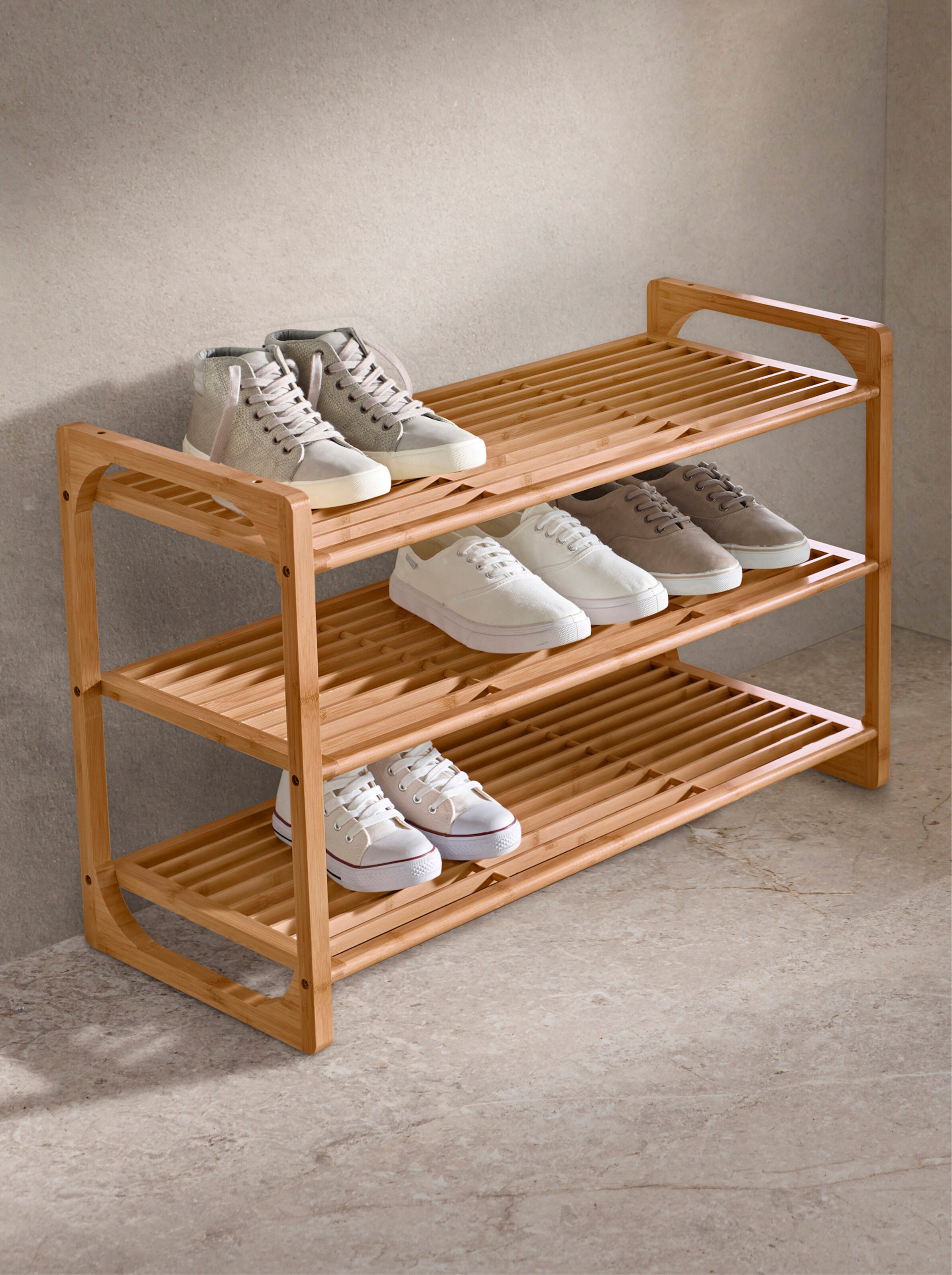 heine home Schuhregal in natur